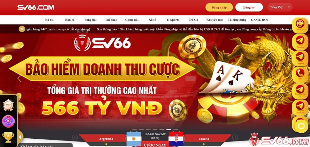 SV66 - Khám Phá Thiên Đường Giải Trí Cá Cược Đỉnh Cao